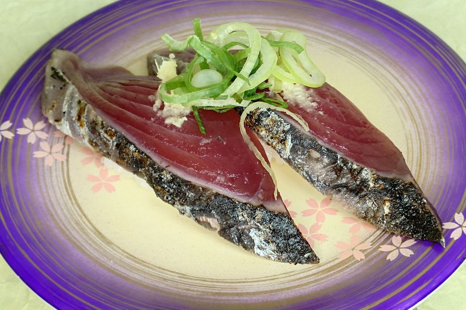 かつおタタキにぎりの画像